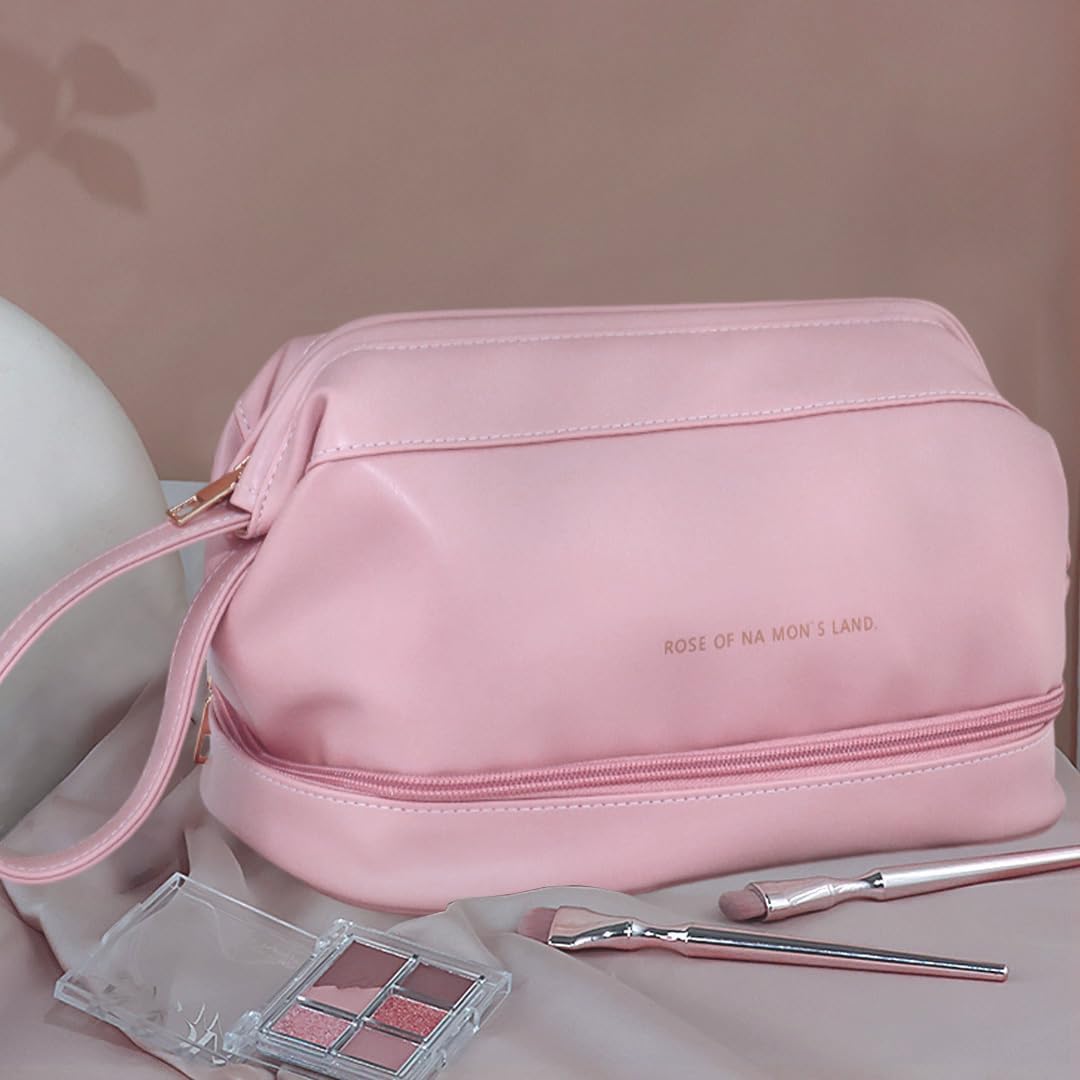 Lara | Layered Travel Cosmetic Makeup Bag