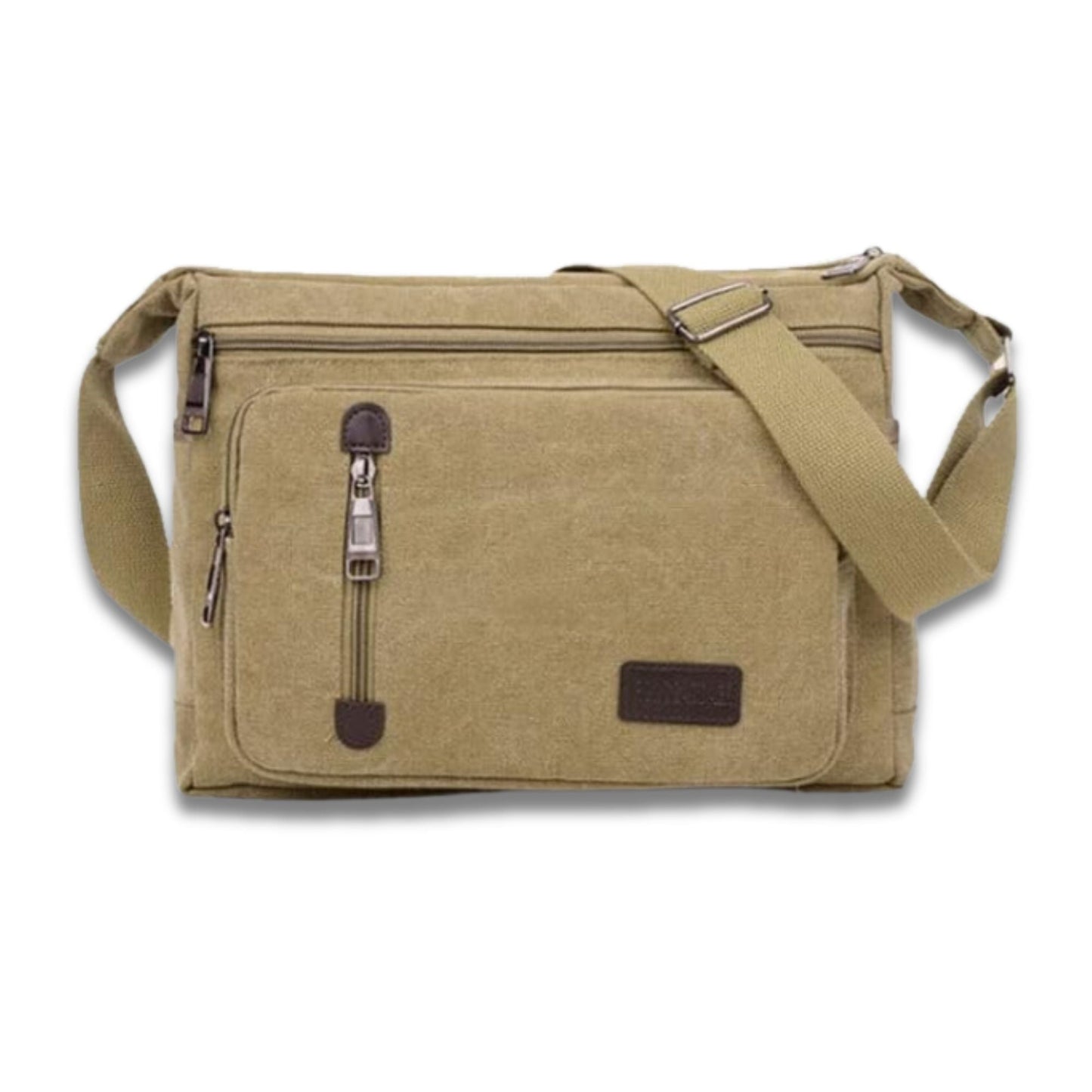 Maddie | Timeless Canvas Crossbody Messenger Bag