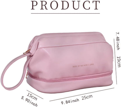 Lara | Layered Travel Cosmetic Makeup Bag
