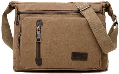 Maddie | Timeless Canvas Crossbody Messenger Bag