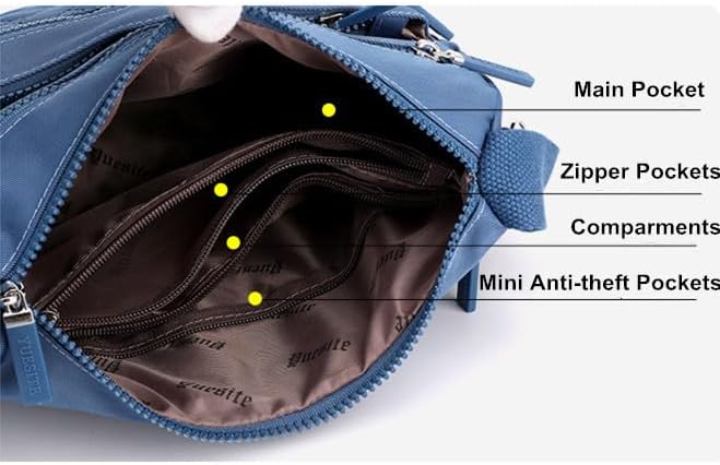 Charl | Multi-Pocket Travel Crossbody Bag
