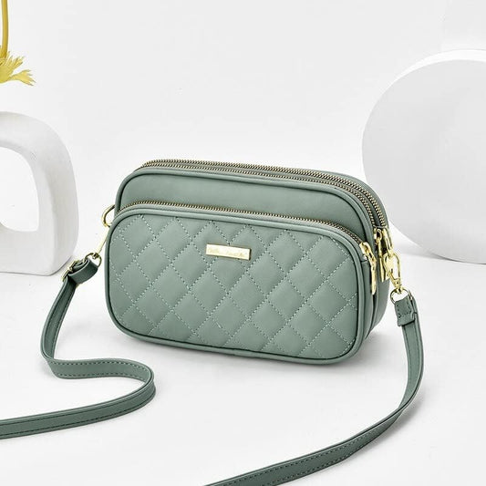 Theodora | Triple-Layer Mini Crossbody Bag