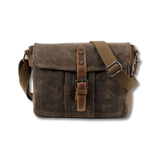 Jeremy | Vintage Waterproof Canvas Crossbody Messenger Bag