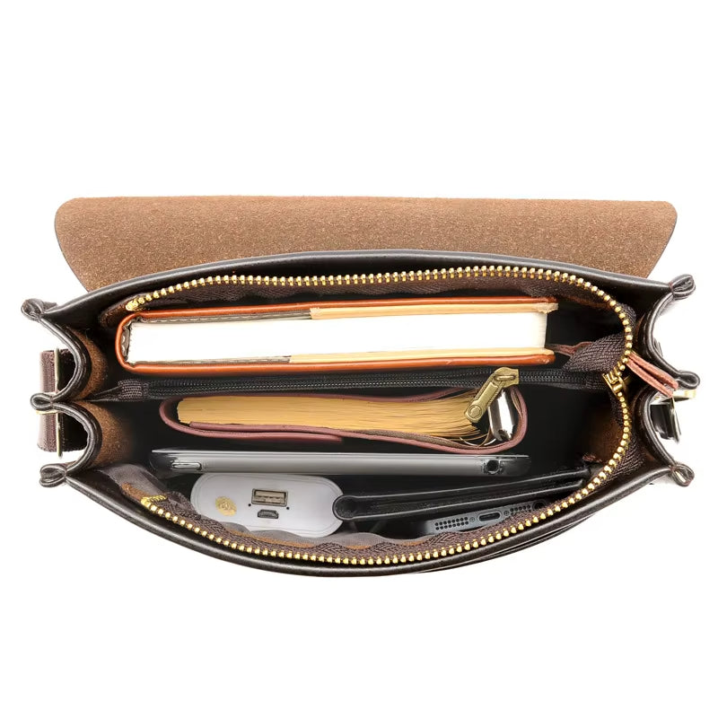 Malakai | Designer Leather Small Crossbody Bag