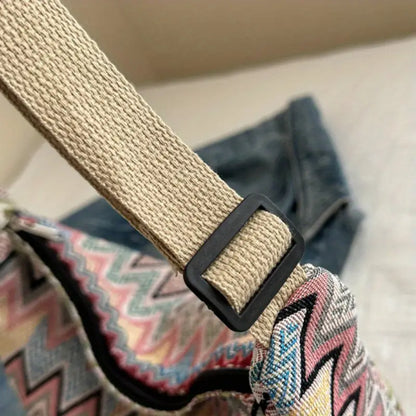 Livia | Women's Bohemian Canvas Crossbody Messenger Bag