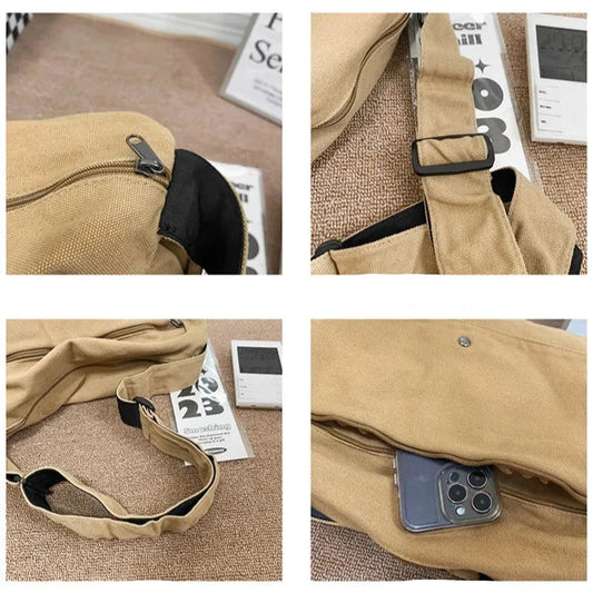 Kairo | Trendy Sport Canvas Crossbody Messenger Sling Bag