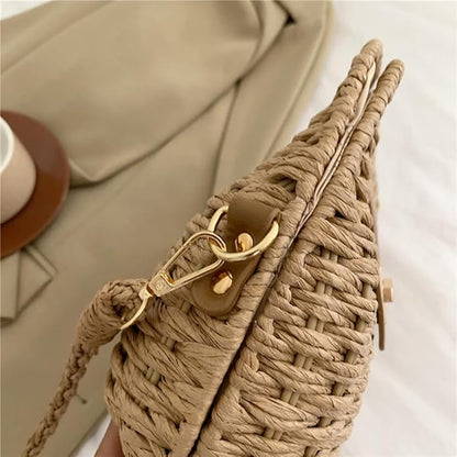 Araceli | Women's Elegant Woven Crossbody Sling Handbag
