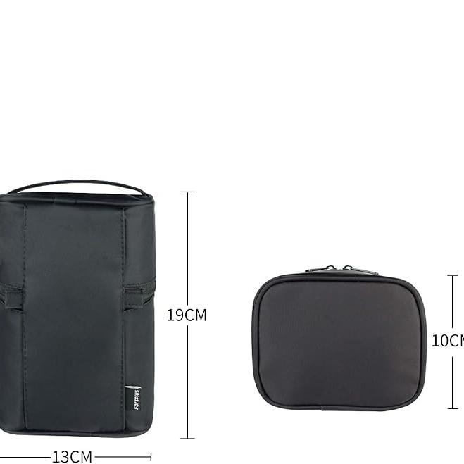 Elina | Portable & Lightweight Multi-Compartment Makeup Bag