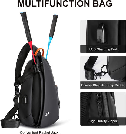 Tristan | Secure Water-Resistant Crossbody Travel Bag