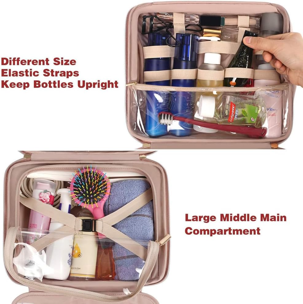 Samira | Versatile Multiple Compartments Hanging Toiletry Organizer