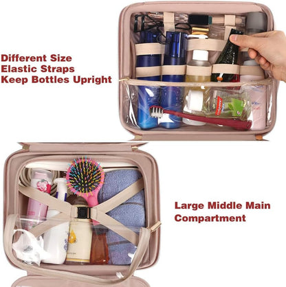 Samira | Versatile Multiple Compartments Hanging Toiletry Organizer