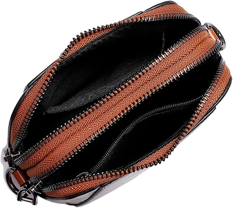 Adriana | Compact Anti-Theft Leather Crossbody Bag