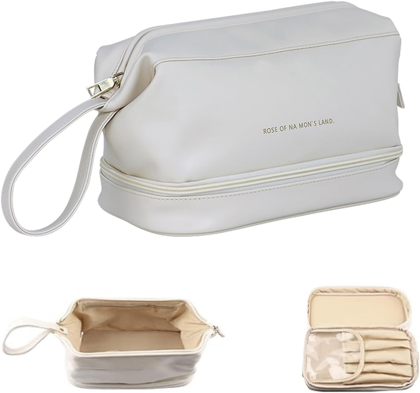 Lara | Layered Travel Cosmetic Makeup Bag