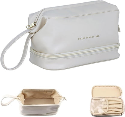 Lara | Layered Travel Cosmetic Makeup Bag