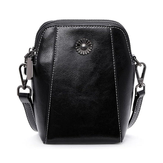 Adriana | Compact Anti-Theft Leather Crossbody Bag