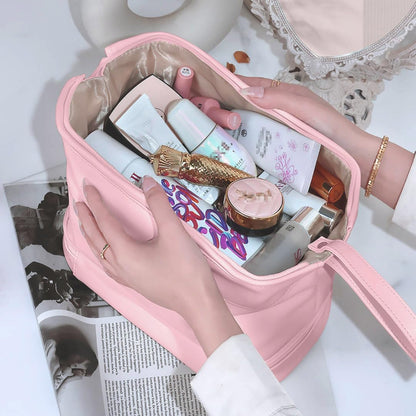 Lara | Layered Travel Cosmetic Makeup Bag