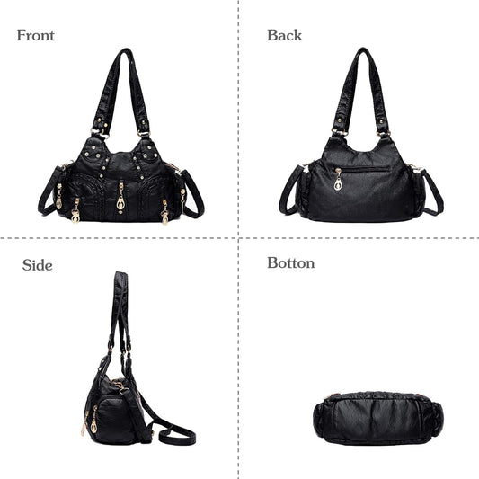 Rayne | Chic Multi-Pocket Design Crossbody Handbag