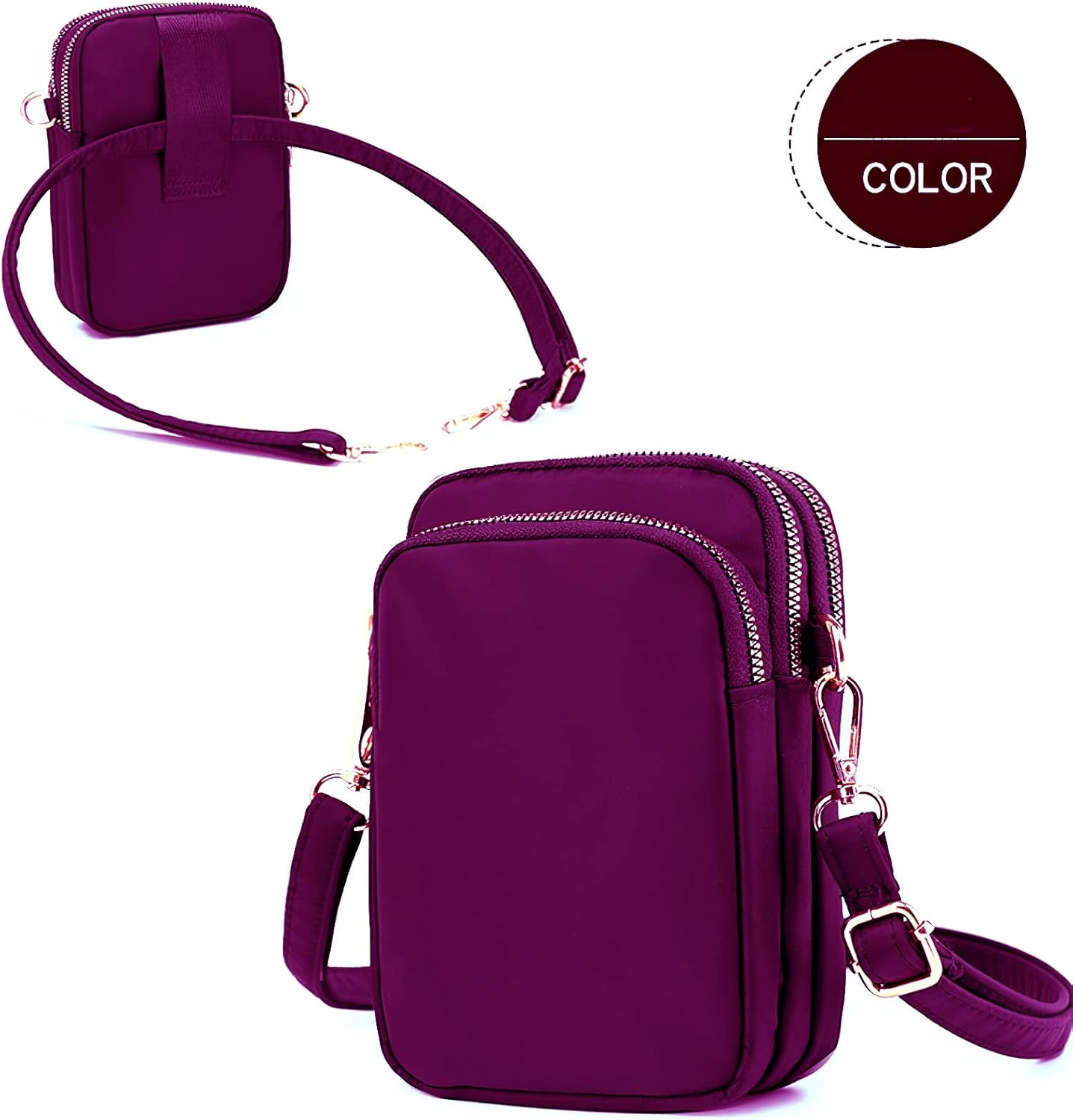 Luz | Water-Resistant Compact Crossbody Bag