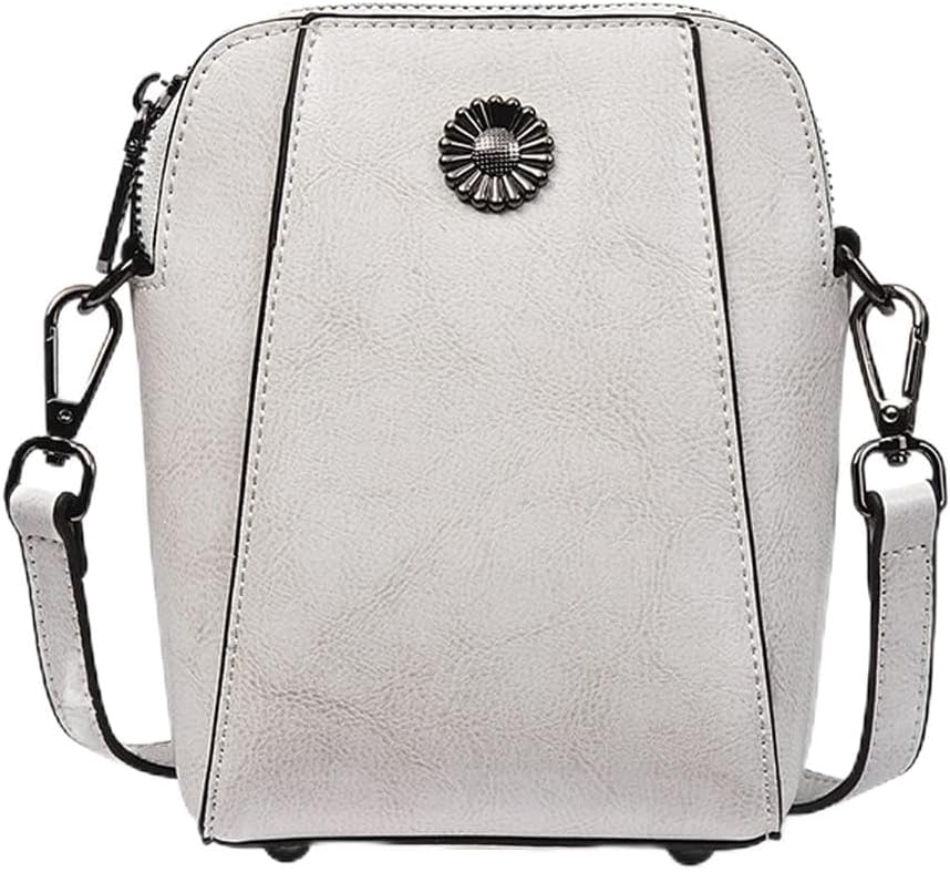 Adriana | Compact Anti-Theft Leather Crossbody Bag