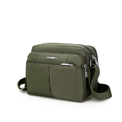 Teagan | Water-Resistant Multi-Compartment Crossbody Messenger Bag
