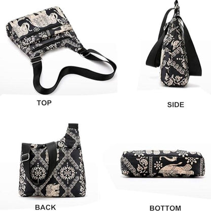 Emilio | Multi-Pocket Travel Crossbody Messenger Bag