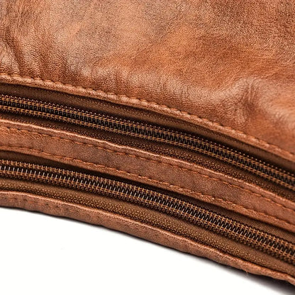 Vanessa | Women's Vintage Leather Crossbody Hobo Handbag