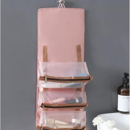 Lilianne | Stylish & Foldable Hanging Beauty Essentials Pouch