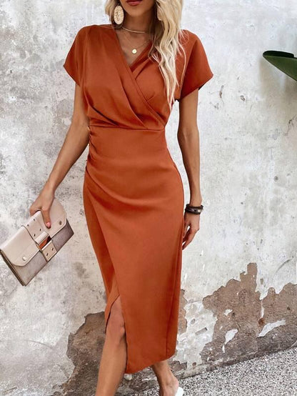 EMMA | Chic Party Dress with Stunning Front Slit - Lizabella Fashion