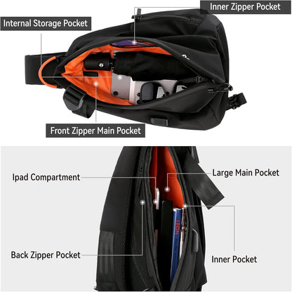 Tristan | Secure Water-Resistant Crossbody Travel Bag