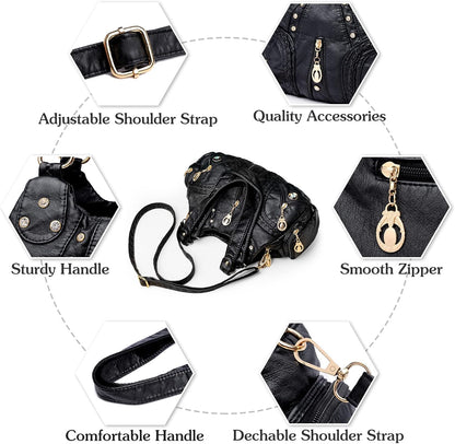Rayne | Chic Multi-Pocket Design Crossbody Handbag