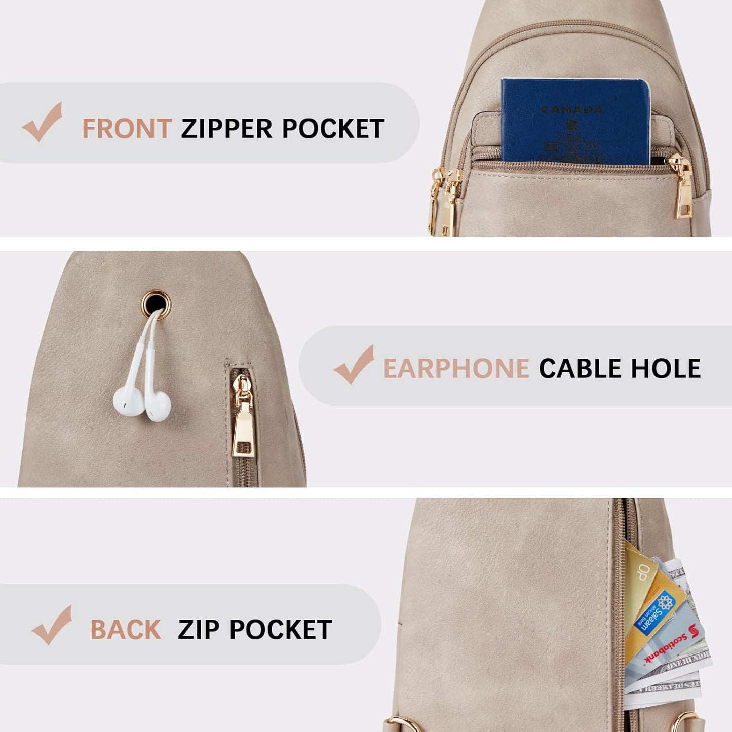 Journey | Sleek & Versatile Leather Crossbody Sling Bag