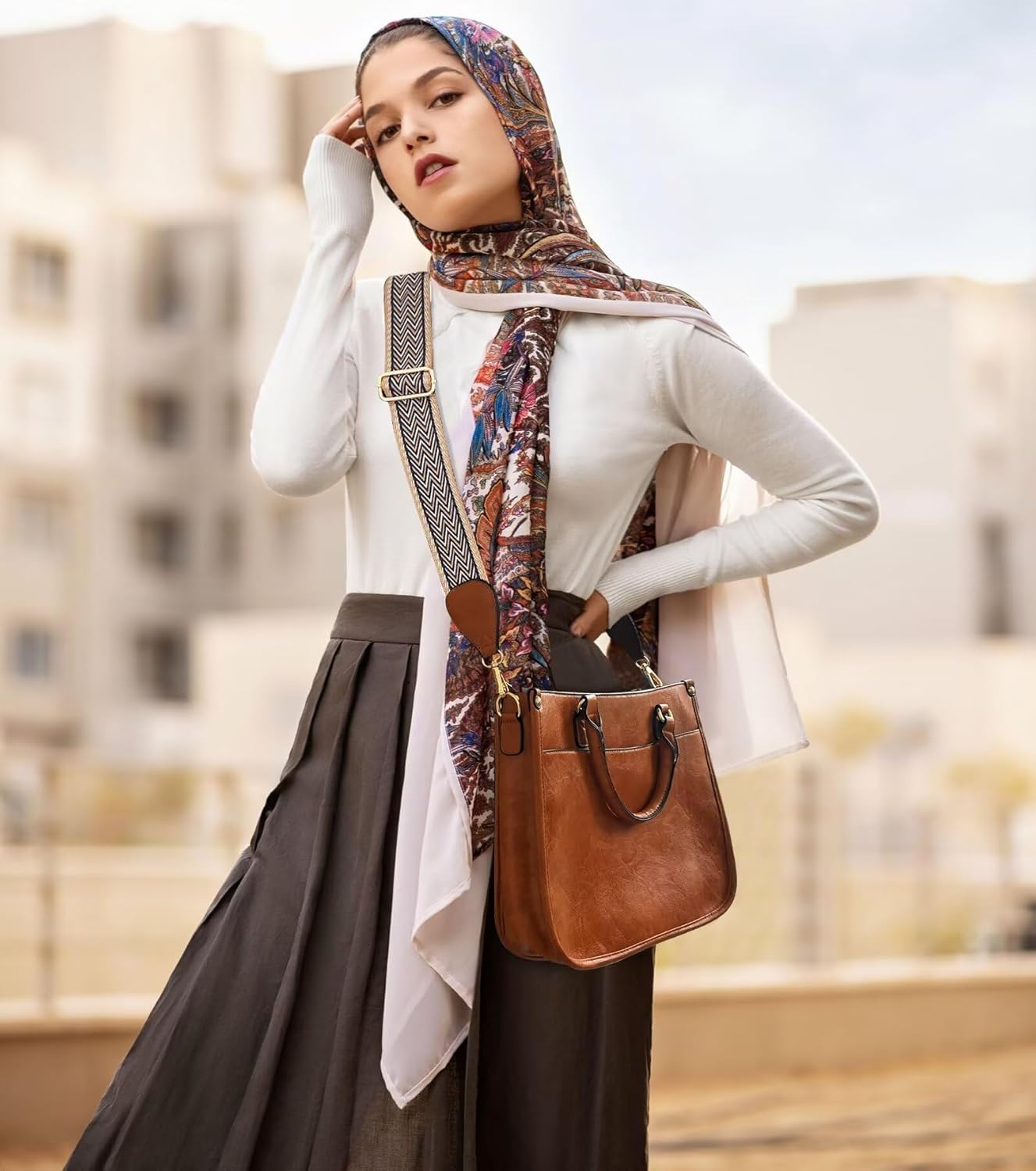 Skyla | Vegan Leather Crossbody Bag