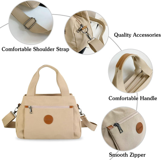 Mikaela | Essentials Multi-Pocket Design Crossbody Bag