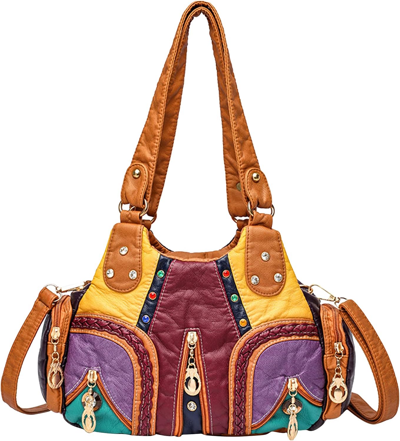 Rayne | Chic Multi-Pocket Design Crossbody Handbag