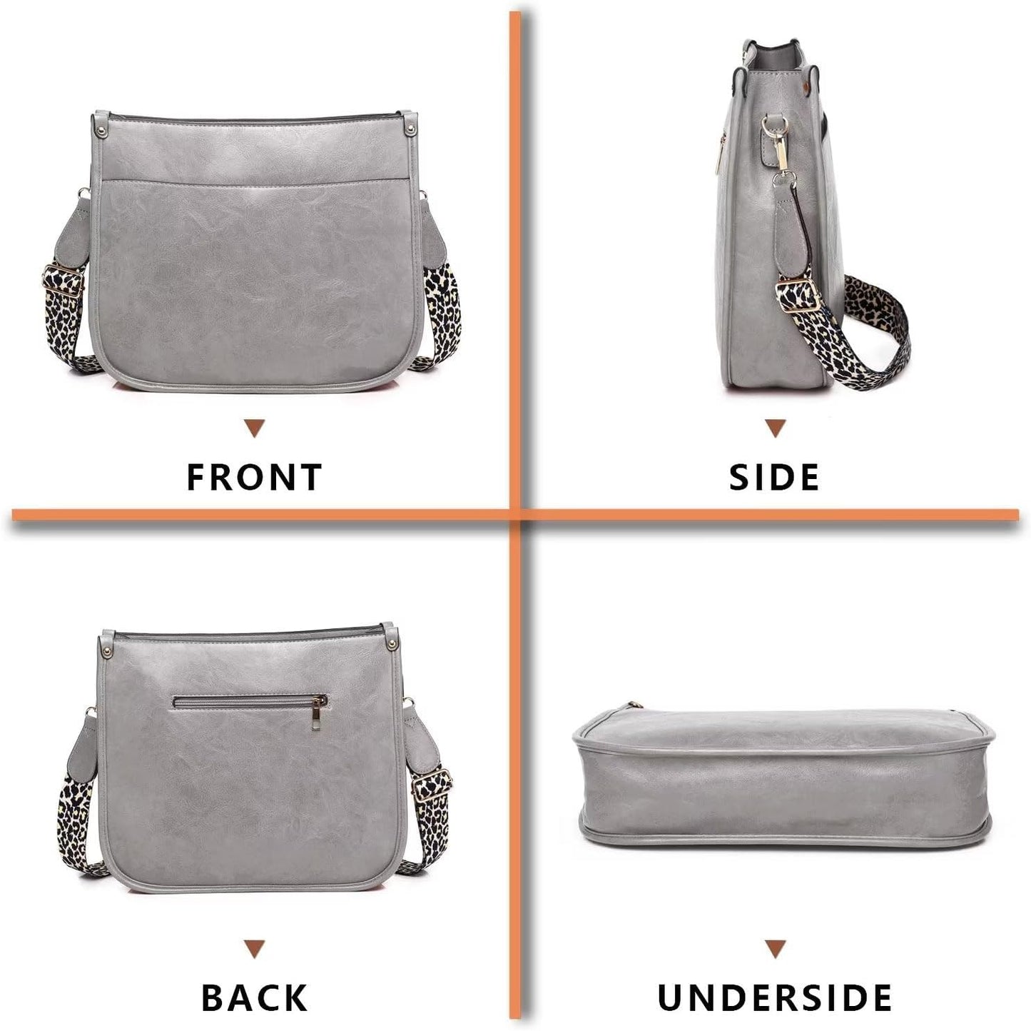 Skyla | Vegan Leather Crossbody Bag