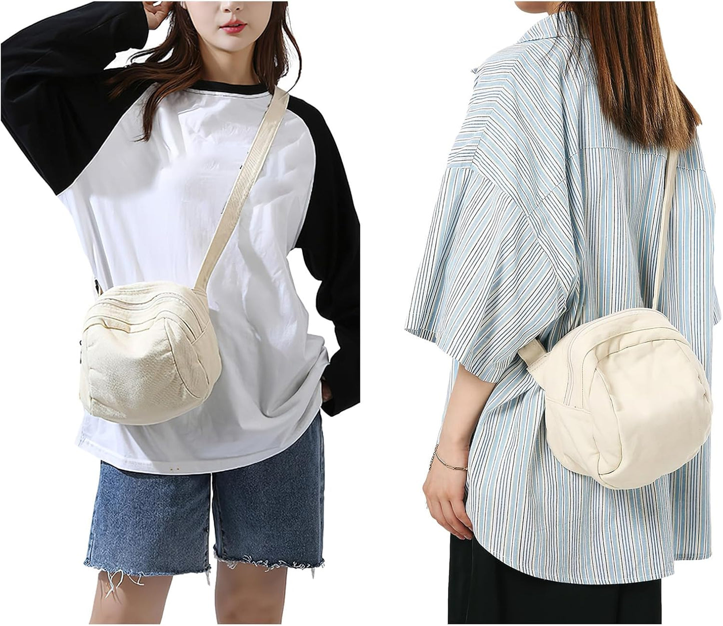 Arely | Vintage Canvas Crossbody Sling Bag