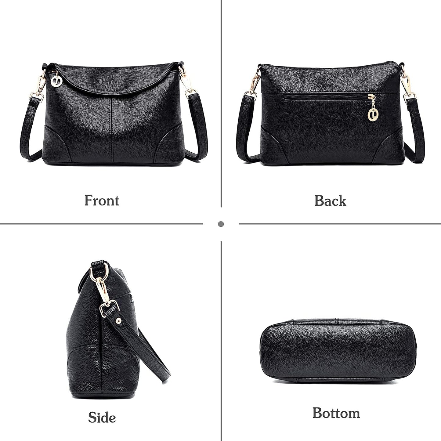 Zara | Chic Anti-Theft Crossbody Bag for Ultimate Style and Security