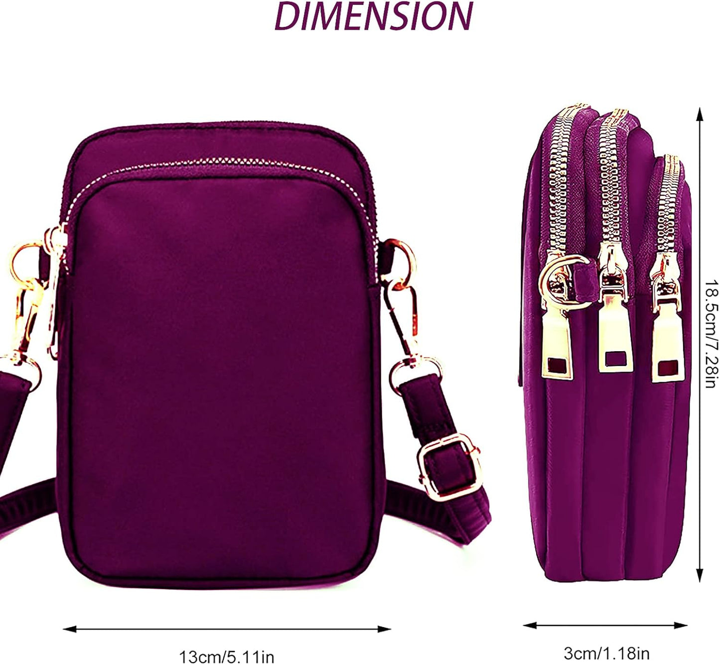 Luz | Water-Resistant Compact Crossbody Bag