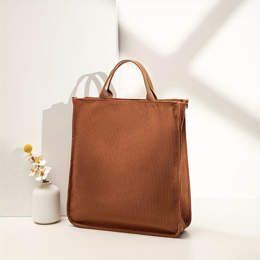 Adele | Corduroy Crossbody Travel Handbag