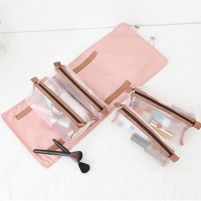 Lilianne | Stylish & Foldable Hanging Beauty Essentials Pouch