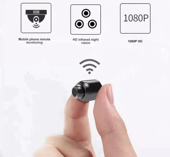 Zane | Mini WiFi Security Cam – Peace of Mind in Every Corner