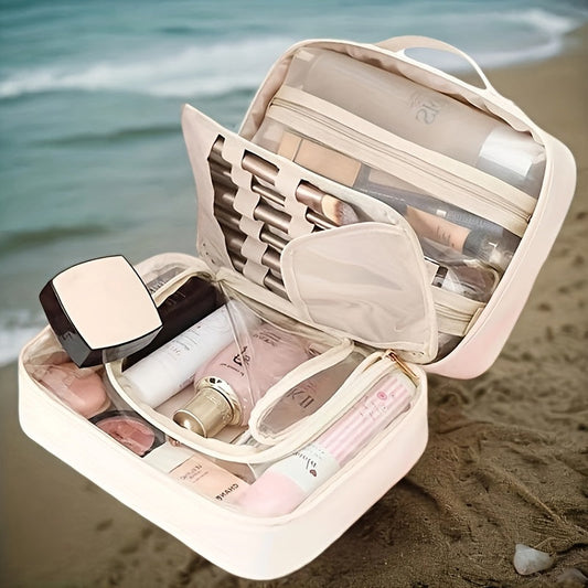 Bellamy | Sleek and Stylish Portable Compact Makeup Bag
