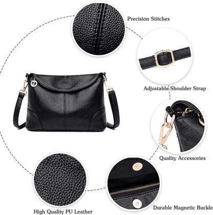Zara | Chic Anti-Theft Crossbody Bag for Ultimate Style and Security