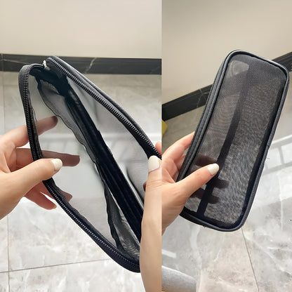 Celia | Breathable Mesh Design Brush Bag