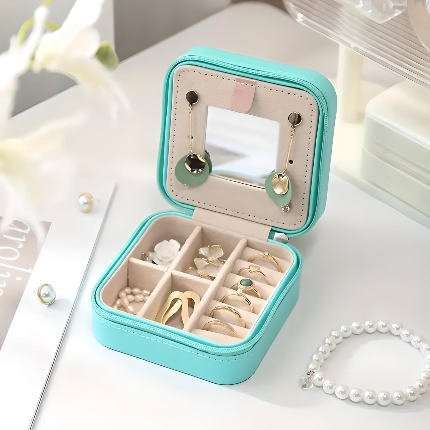 Veda | Minimalist Travel Jewellery Box