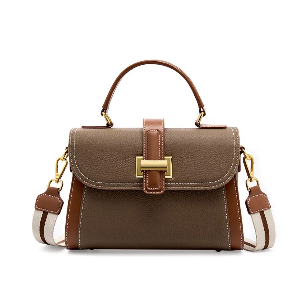 Treasure | Leather Top Handle Crossbody Bag