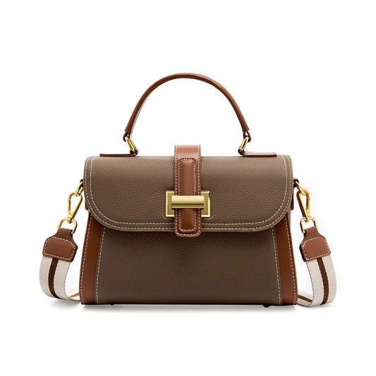 Treasure | Leather Top Handle Crossbody Bag