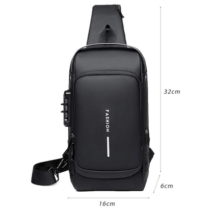 Callum | Anti-Theft Waterproof Crossbody Travel Bag