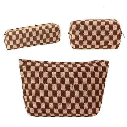 Jessica | Stylish & Practical 3-Piece Makeup Bag Set