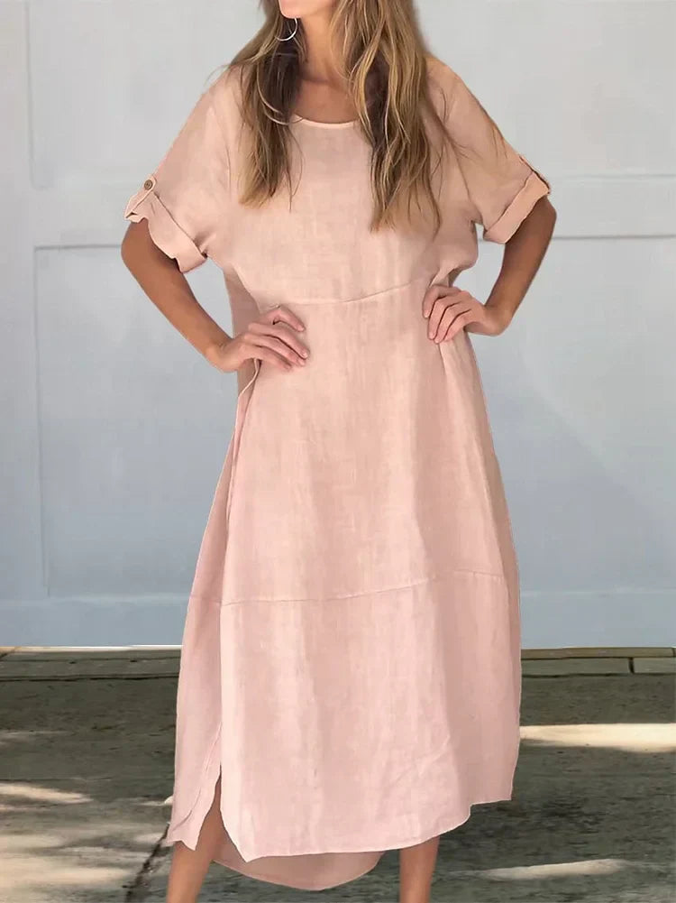 MABEL | Ultra-Comfortable Breathable Cotton Dress - Lizabella Fashion